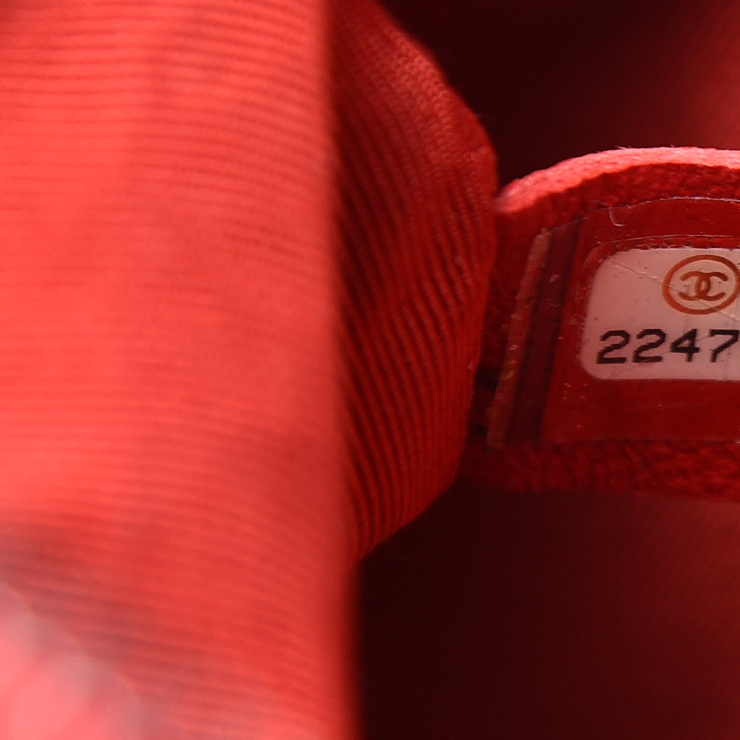 Chanel Aged Calfskin Quilted Medium Chain Detail Flap Red 7 of 15