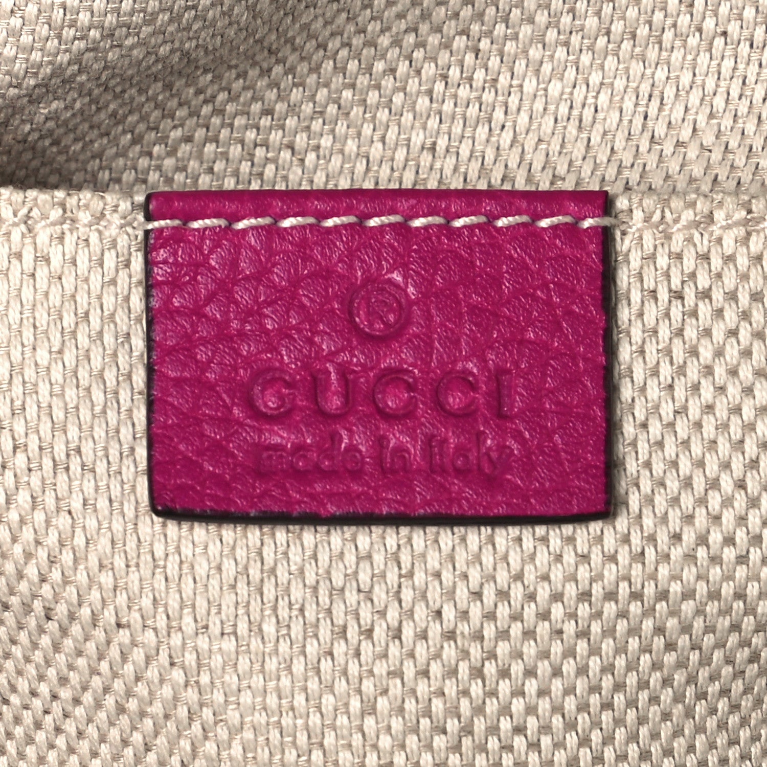 Gucci Cellarius Calfskin Small Soho Disco Bag Bright Bouganville 6 of 11