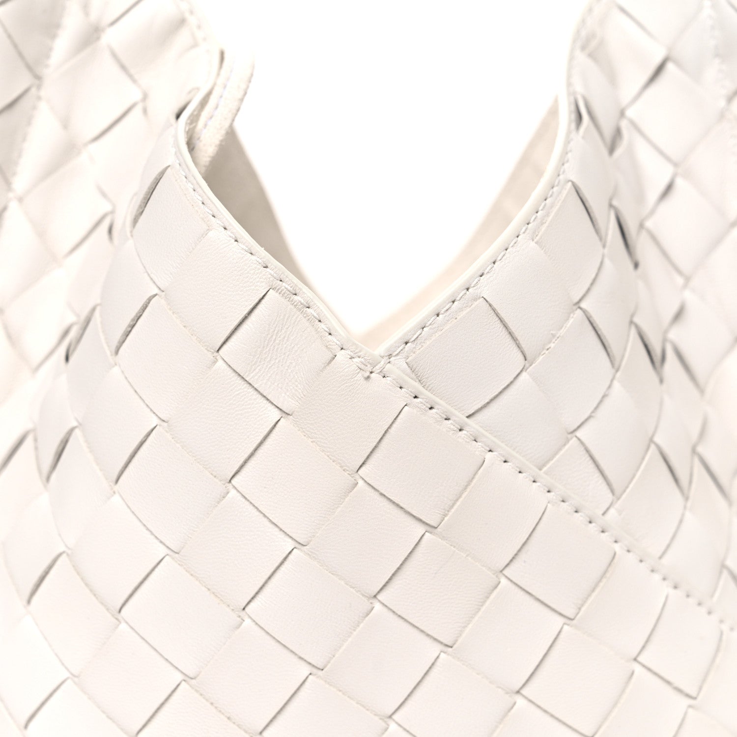 Bottega Veneta Nappa Intrecciato Small Solstice Hobo White 9 of 11