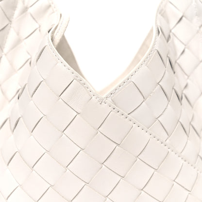 Bottega Veneta Nappa Intrecciato Small Solstice Hobo White 9 of 11