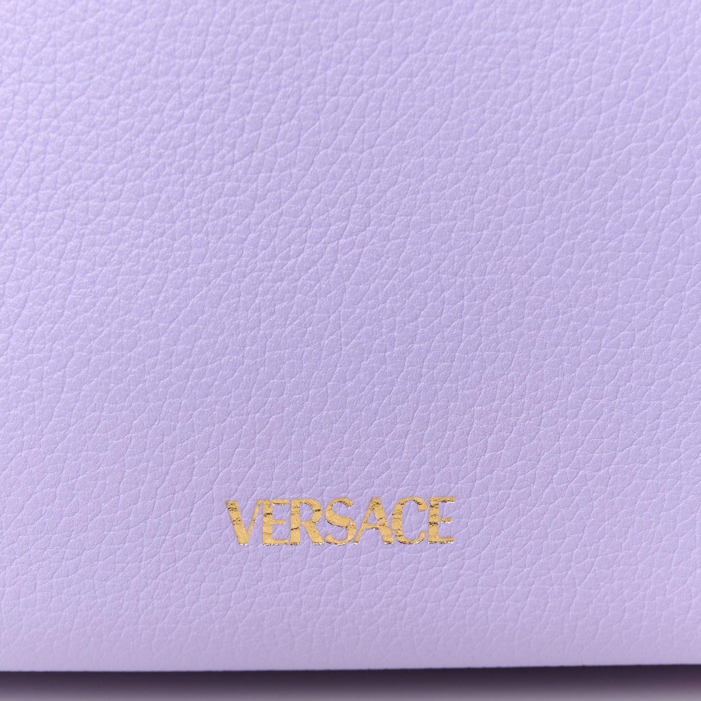Calfskin Small La Medusa Top Handle Handbag Lilac