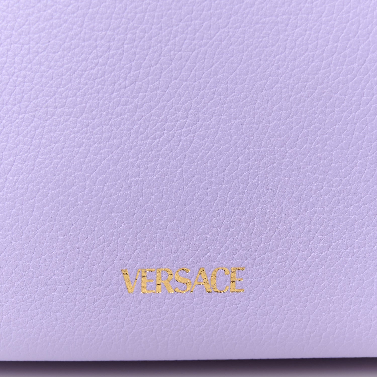 Versace Calfskin Small La Medusa Top Handle Handbag Lilac 8 of 11