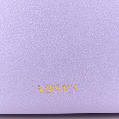 Versace Calfskin Small La Medusa Top Handle Handbag Lilac 8 of 11