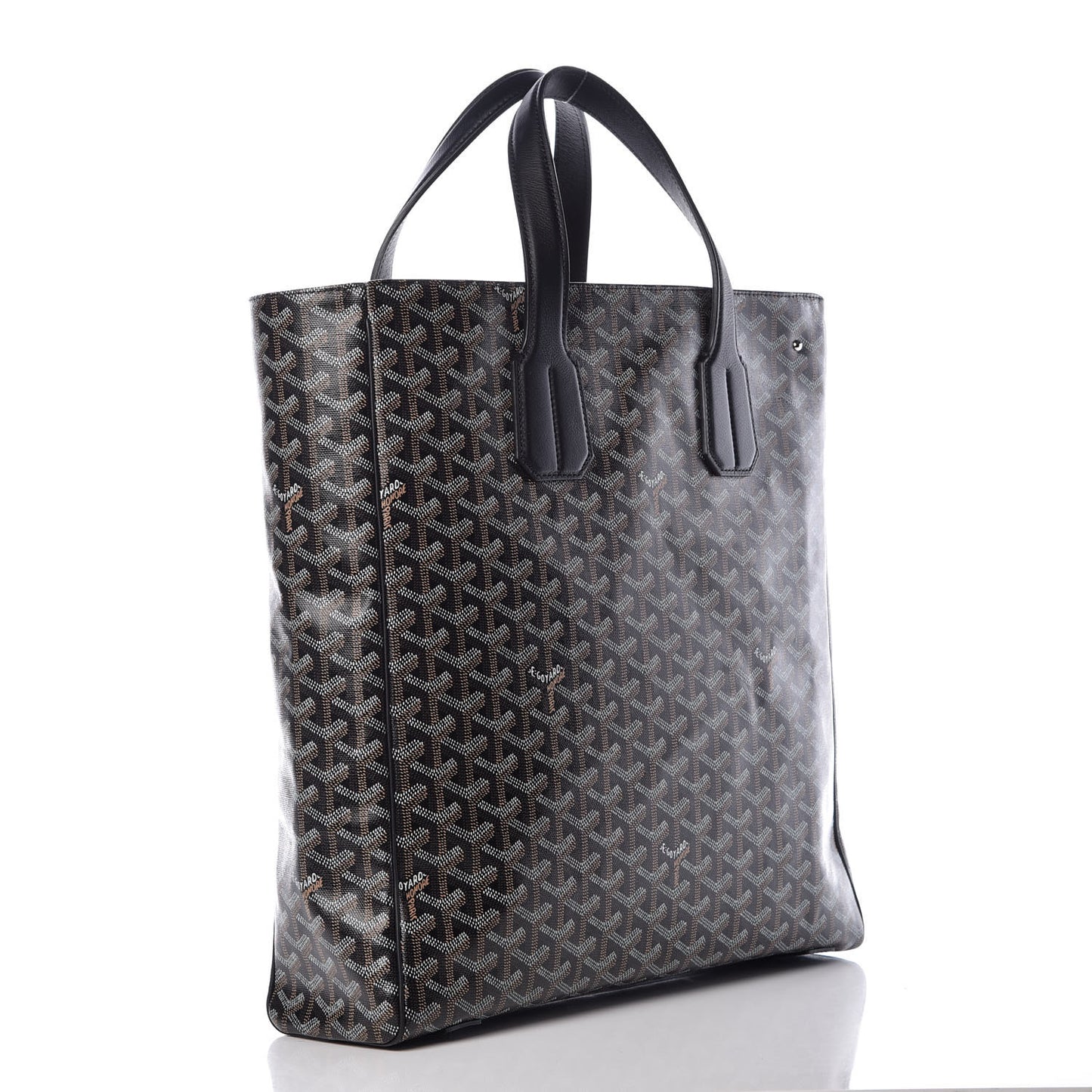 Goyardine Voltaire III Tote Black