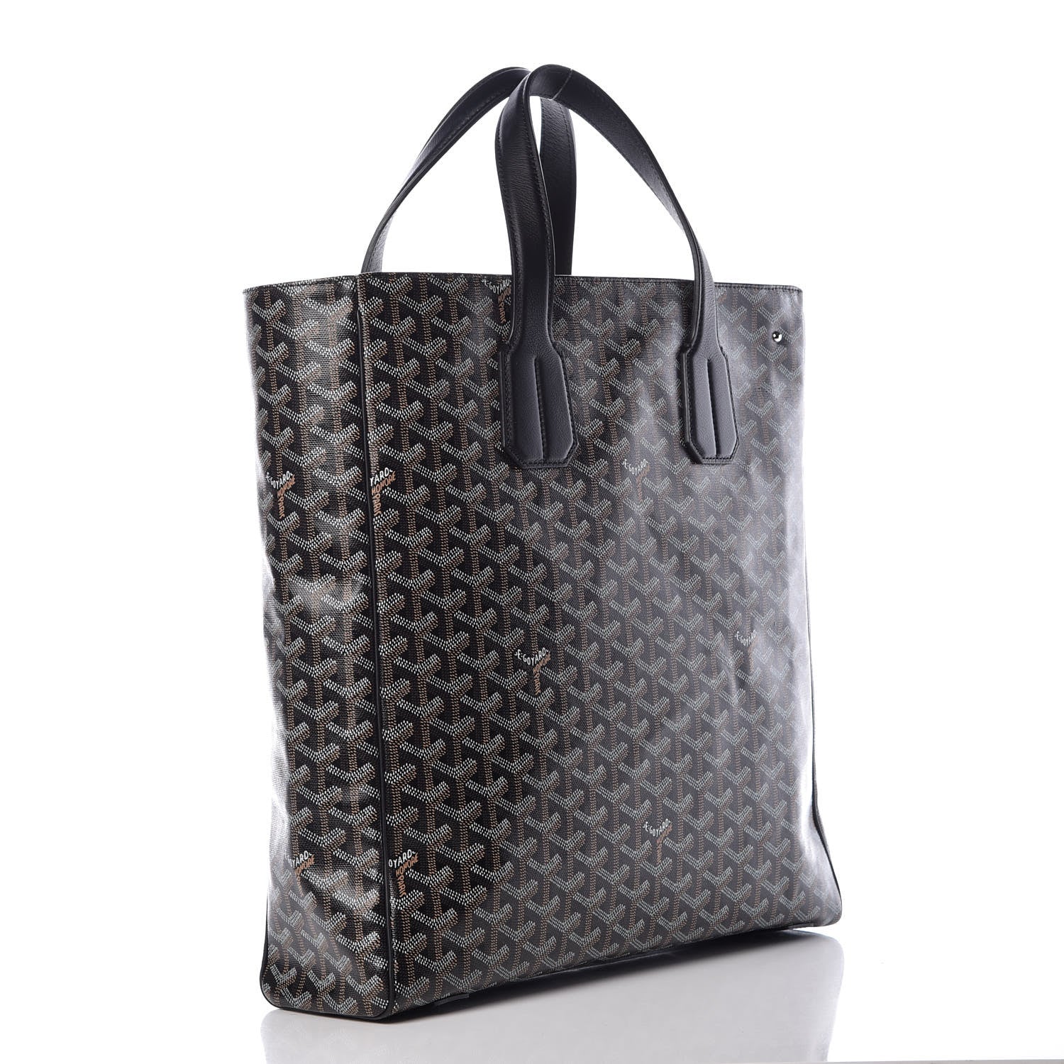 Goyard Goyardine Voltaire III Tote Black 3 of 7