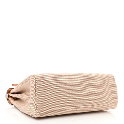 Hermes Vache Hunter Criss Viking Herbag Zip Retourne 31 PM Ecru Beige Naturel 5 of 10