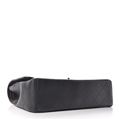 Chanel Caviar Quilted Maxi Double Flap Black 4 of 11