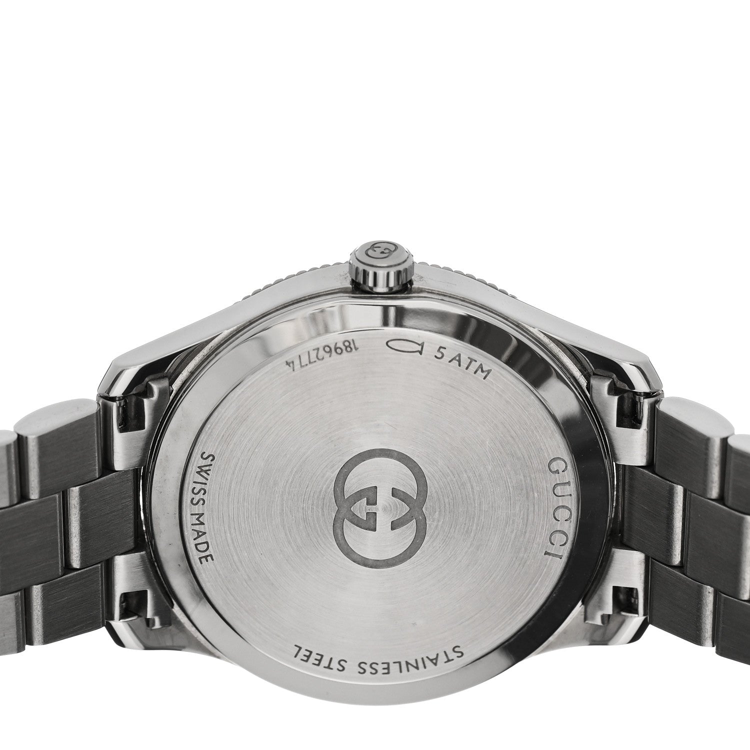 Gucci Stainless Steel Diamond 29mm G-Timeless Quartz Watch Pink 4 of 5