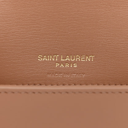 Saint Laurent Smooth Calfskin Monogram Phone Holder Crossbody Vintage Peach 6 of 11
