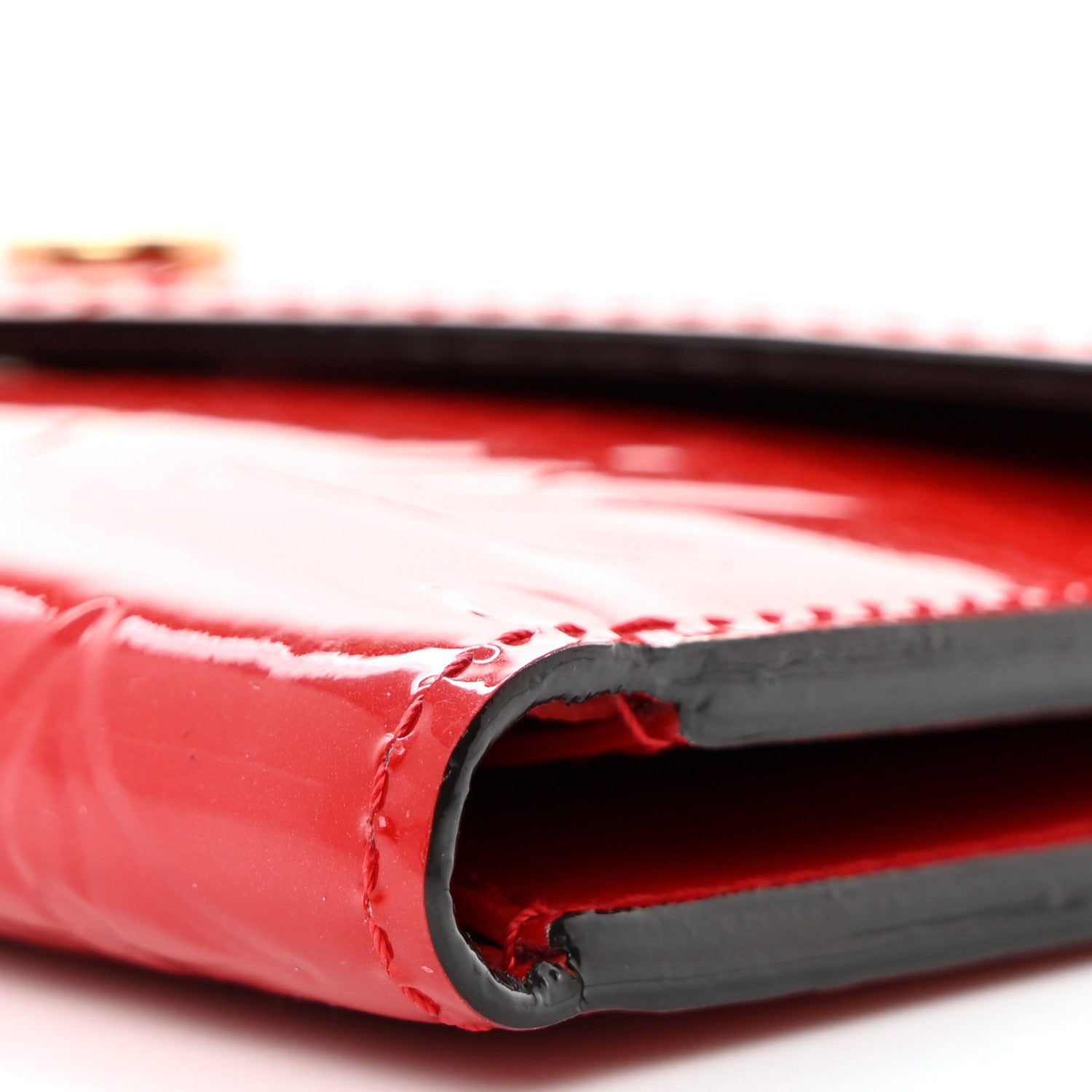 Louis Vuitton Vernis Victorine Wallet Cherry 8 of 9