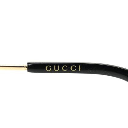 Gucci Round Frame Sylvie Web Sunglasses GG0105S Black 6 of 8