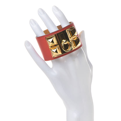 Hermes Swift Collier de Chien CDC Bracelet S Rouge Tomate 2 of 10