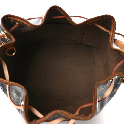 Louis Vuitton Monogram Multicolor Petit Noe Black 5 of 13