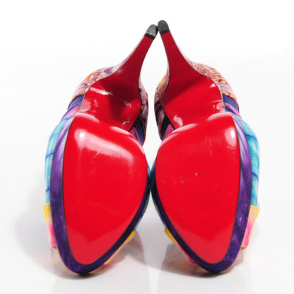 Christian Louboutin Bazin Pitou 150 Platform Pumps 36.5 Multicolor 5 of 7