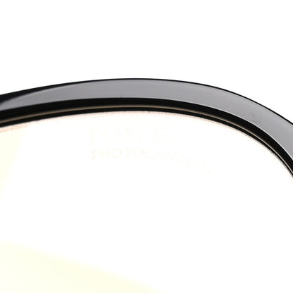 Tom Ford Acetate Quincy Pilot Sunglasses TF1080 Shiny Black Brown 8 of 9