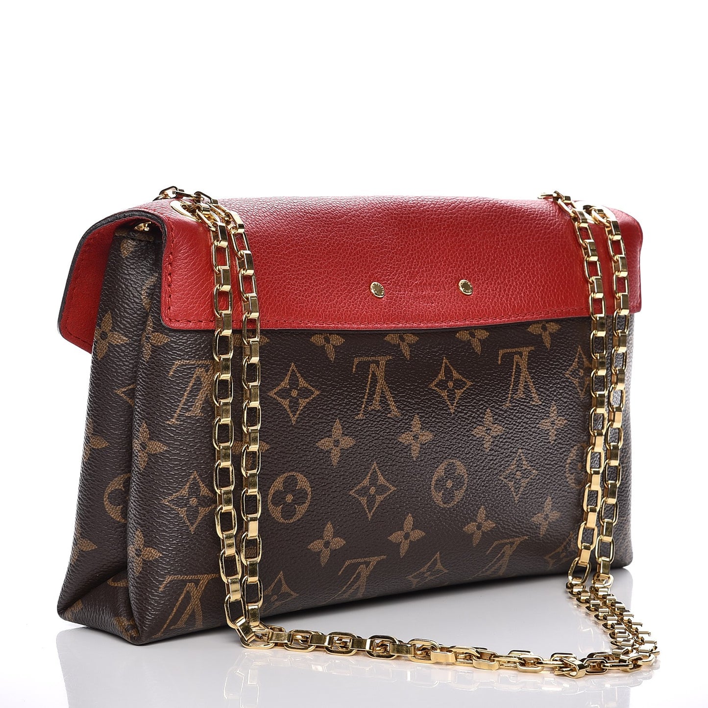 Monogram Pallas Chain Cherry