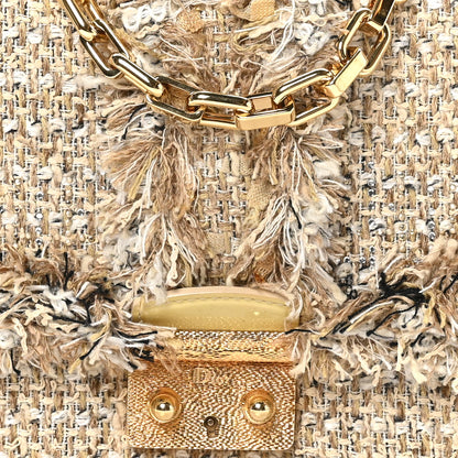 Christian Dior Tweed Medium Miss Dior Flap Beige 7 of 9