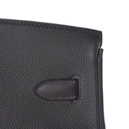 Celine Lambskin Bi-Cabas Grey Cognac 18 of 68