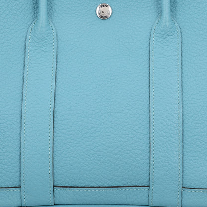 Hermes Vache Country Garden Party 30 TPM Bleu Saint Cyr 7 of 9