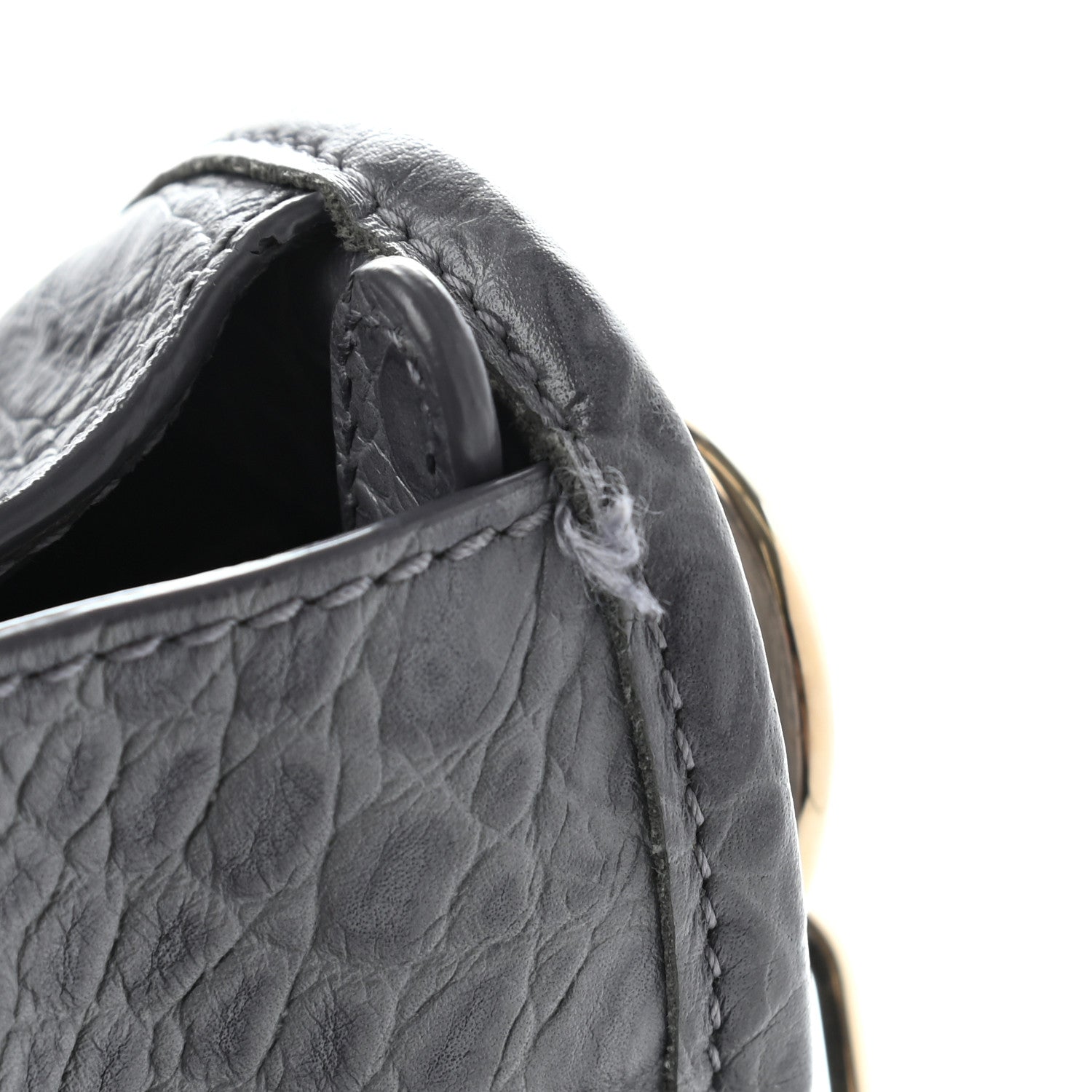 Balenciaga Calfskin Crocodile Embossed Giant 12 Gold Hardware City Gris Beton 13 of 13