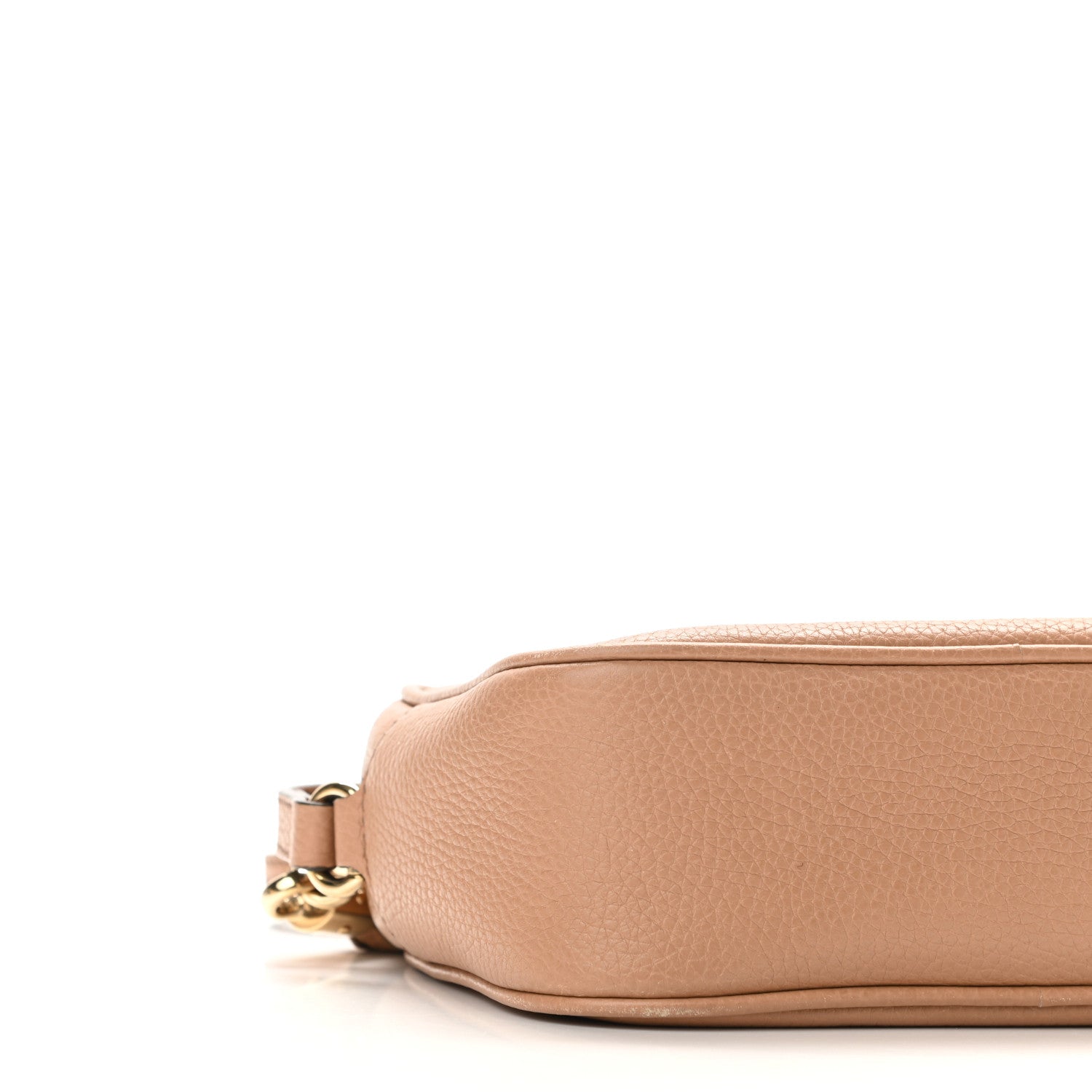 Gucci Pebbled Calfskin Small Soho Disco Bag Camelia 9 of 10