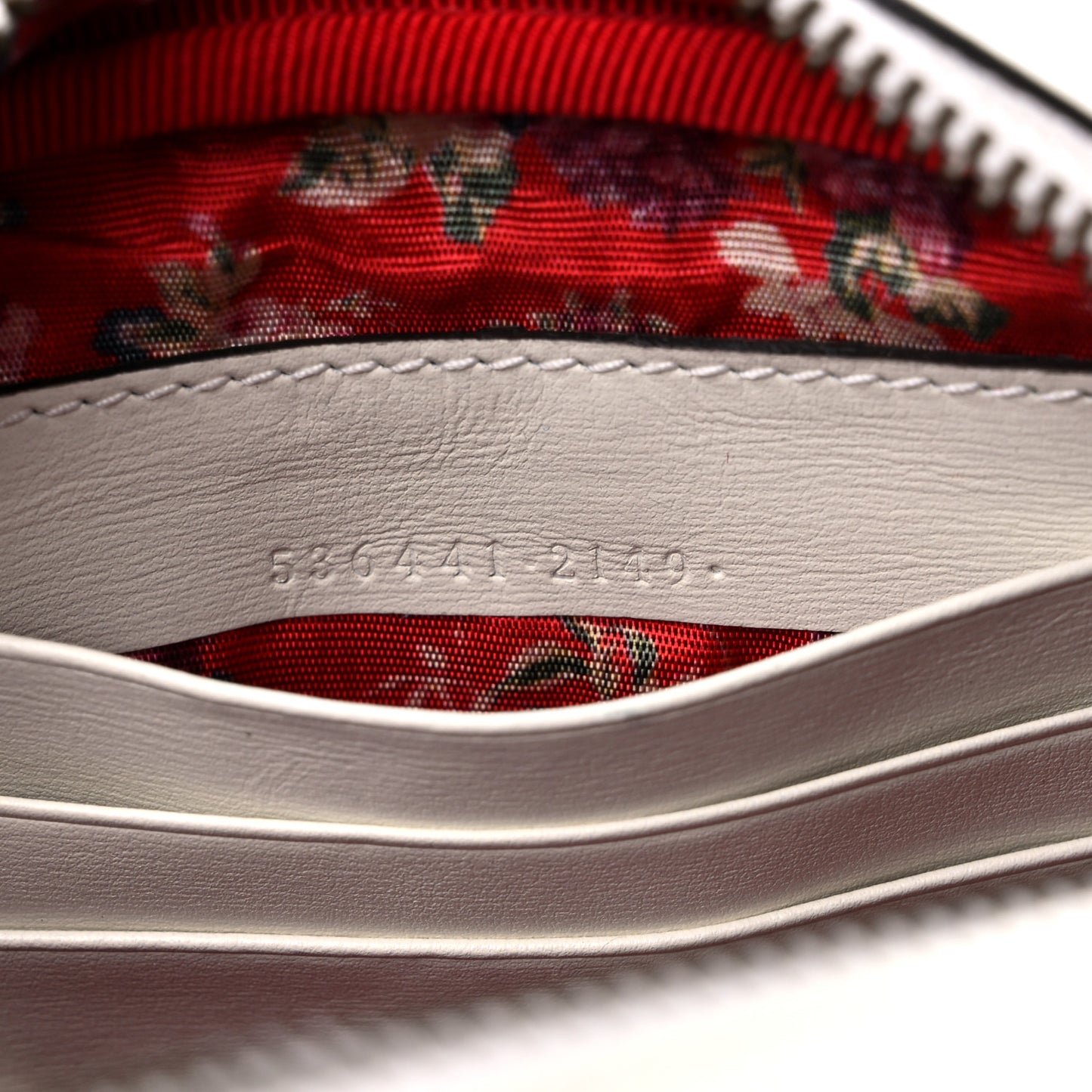 Calfskin Web Trapuntata Mini Shoulder Bag Off White