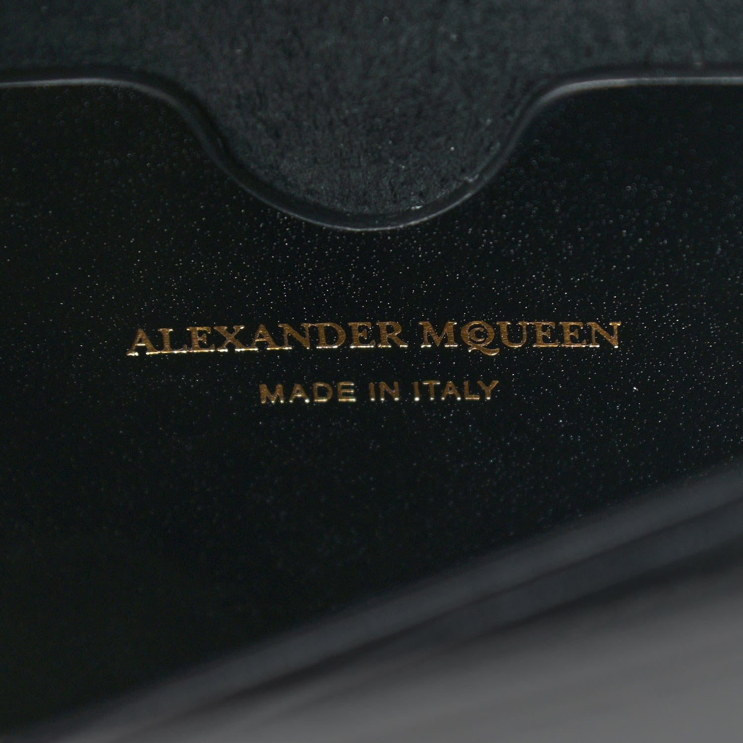 Alexander McQueen Calfskin Knuckle Shoulder Bag Black 6 of 14