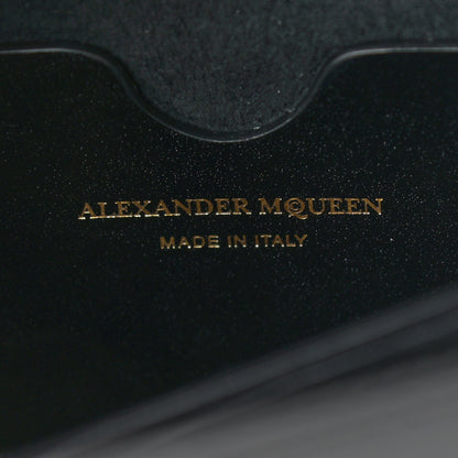 Alexander McQueen Calfskin Knuckle Shoulder Bag Black 6 of 14