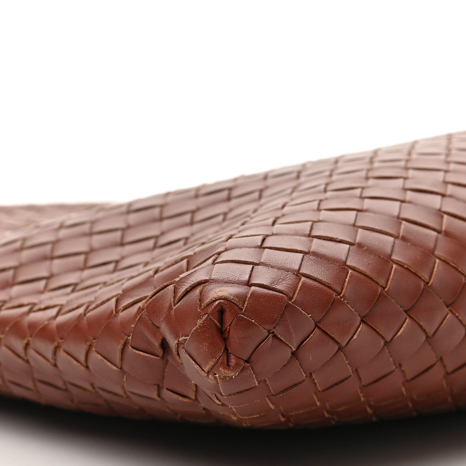 Bottega Veneta Nappa Intrecciato VN Crossbody Messenger Bag Rust 7 of 8