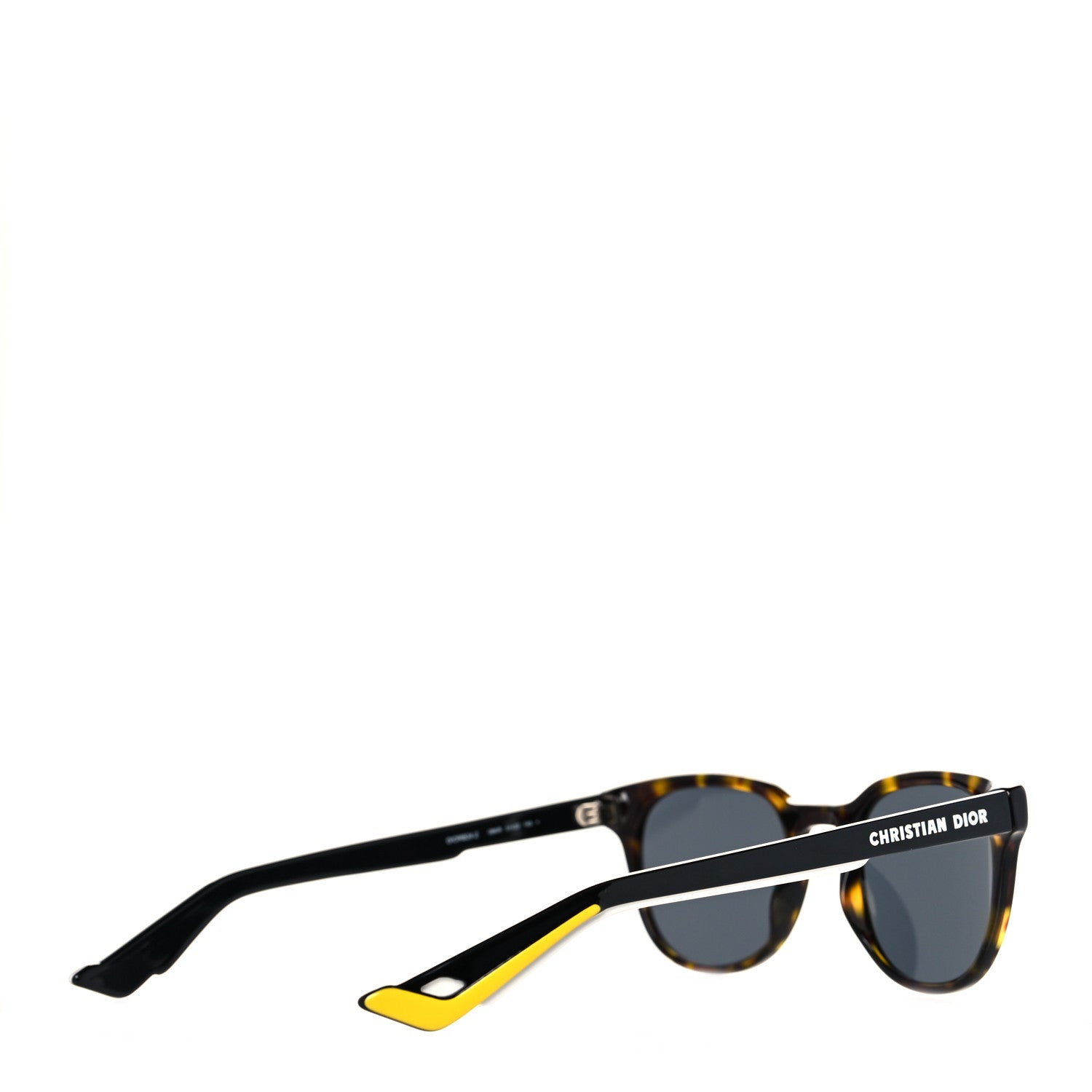 Christian Dior Acetate DiorB24.2 Sunglasses Dark Havana Grey 4 of 6