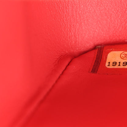 Chanel Matte Alligator Jumbo Double Flap Red 7 of 14