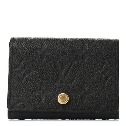 Louis Vuitton Empreinte Business Card Holder Black 1 of 7