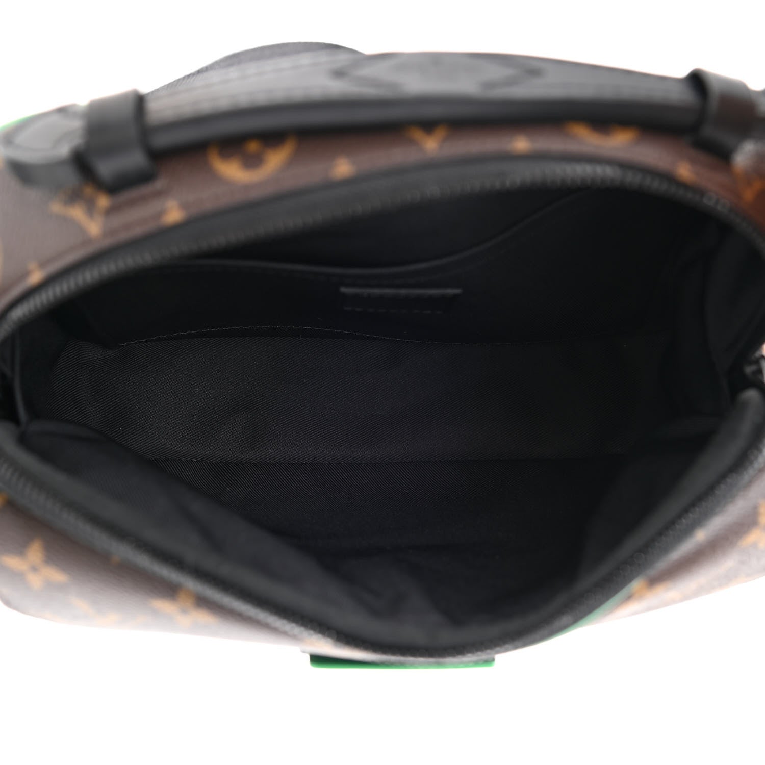 Louis Vuitton Monogram Macassar S Lock Messenger Minty Green 5 of 7