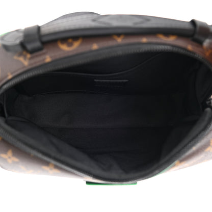 Louis Vuitton Monogram Macassar S Lock Messenger Minty Green 5 of 7