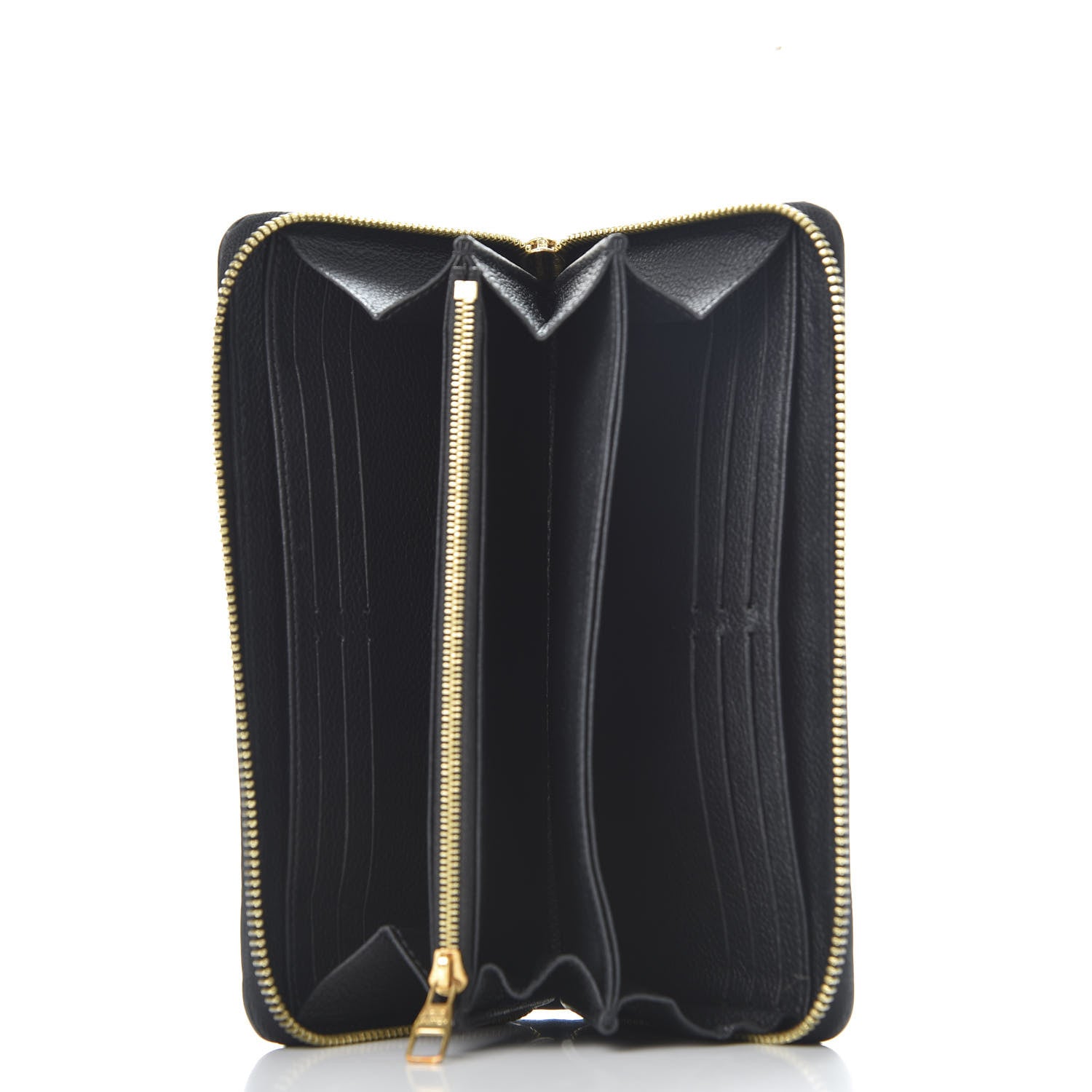 Louis Vuitton Empreinte Zippy Wallet Black 4 of 9