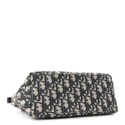 Christian Dior Oblique Medium Diortravel Nomad Pouch Blue 4 of 10