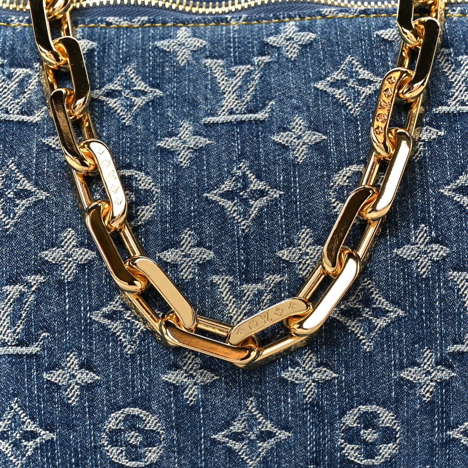 Louis Vuitton Monogram Denim Coussin PM Blue 1902495 – FASHIONPHILE