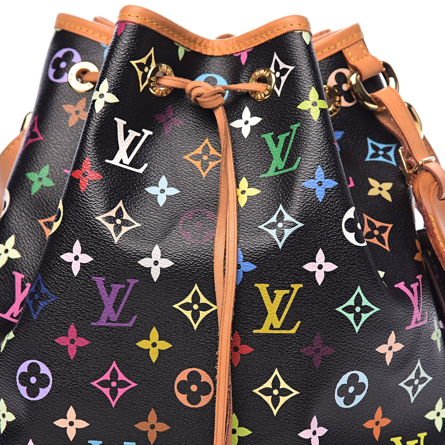 Louis Vuitton Monogram Multicolor Petit Noe Black 11 of 11