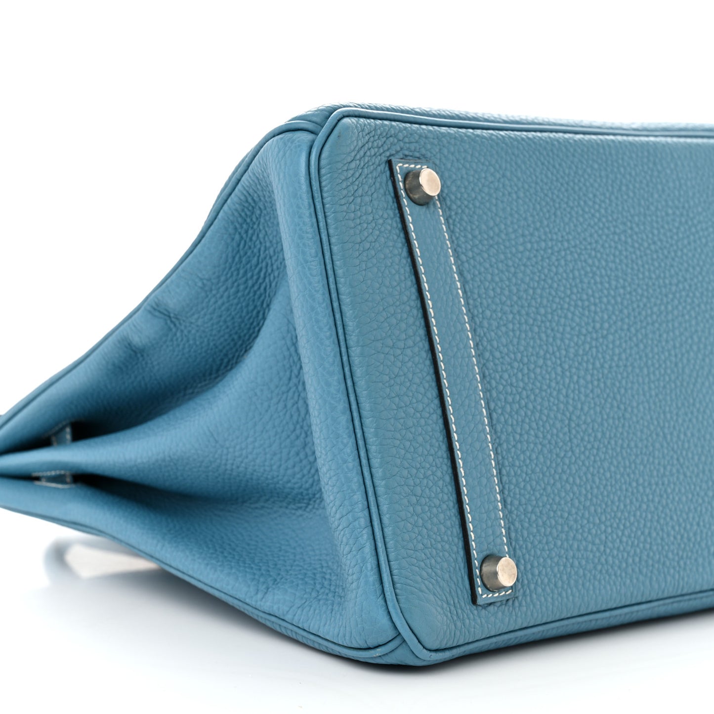 Togo Birkin 35 Blue Jean