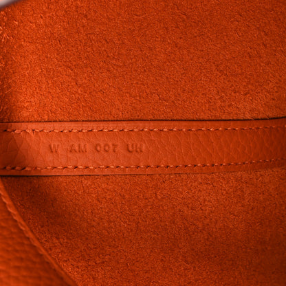 Hermes Taurillon Clemence Picotin Lock 18 PM Orange 10 of 12