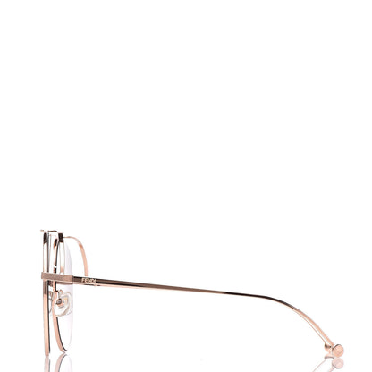 Fendi Metal Aviator Sunglasses FF0286/S Rose Gold 3 of 7