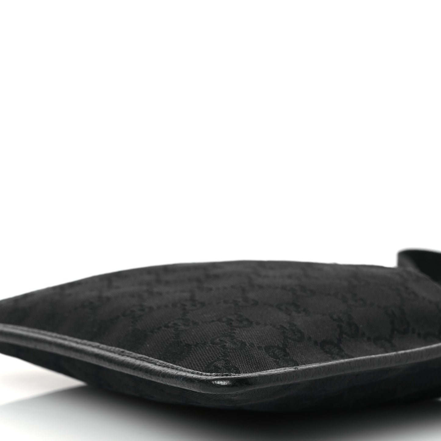 GG Monogram Messenger Crossbody Bag Black