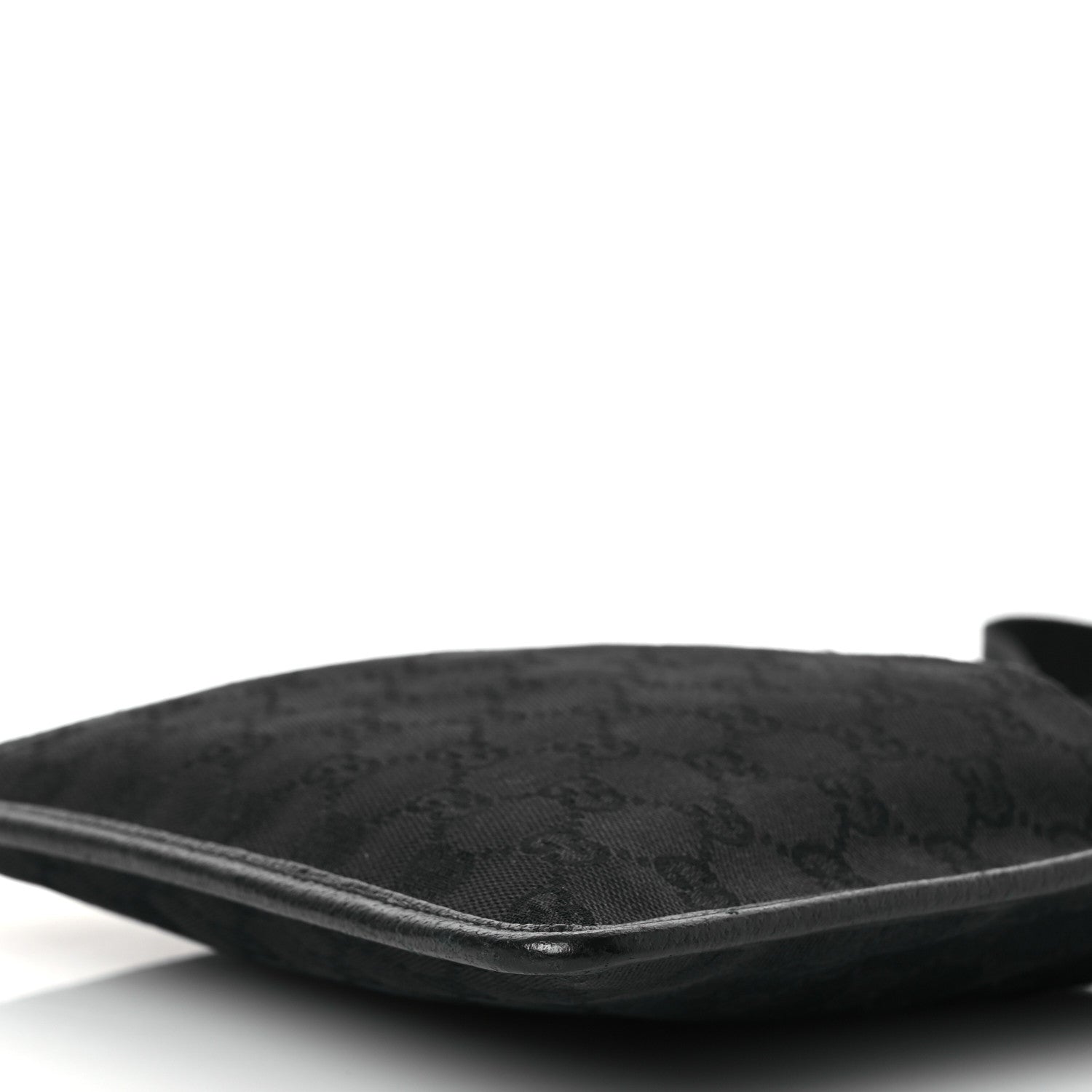 Gucci GG Monogram Messenger Crossbody Bag Black 10 of 13