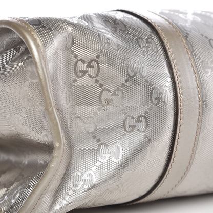 Gucci Imprime Monogram Large Joy Shoulder Bag Silver 11 of 12