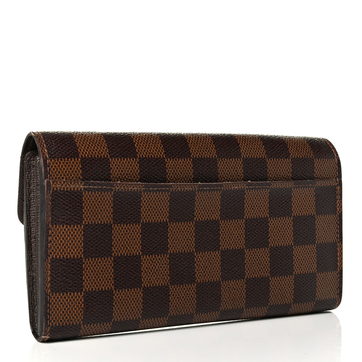 Louis Vuitton Damier Ebene Sarah Wallet NM 2 of 7