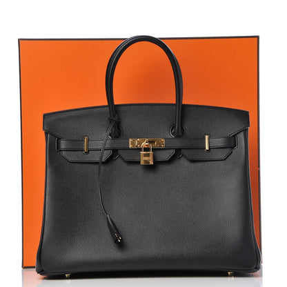 Hermes Epsom Birkin 35 Black 33 of 33
