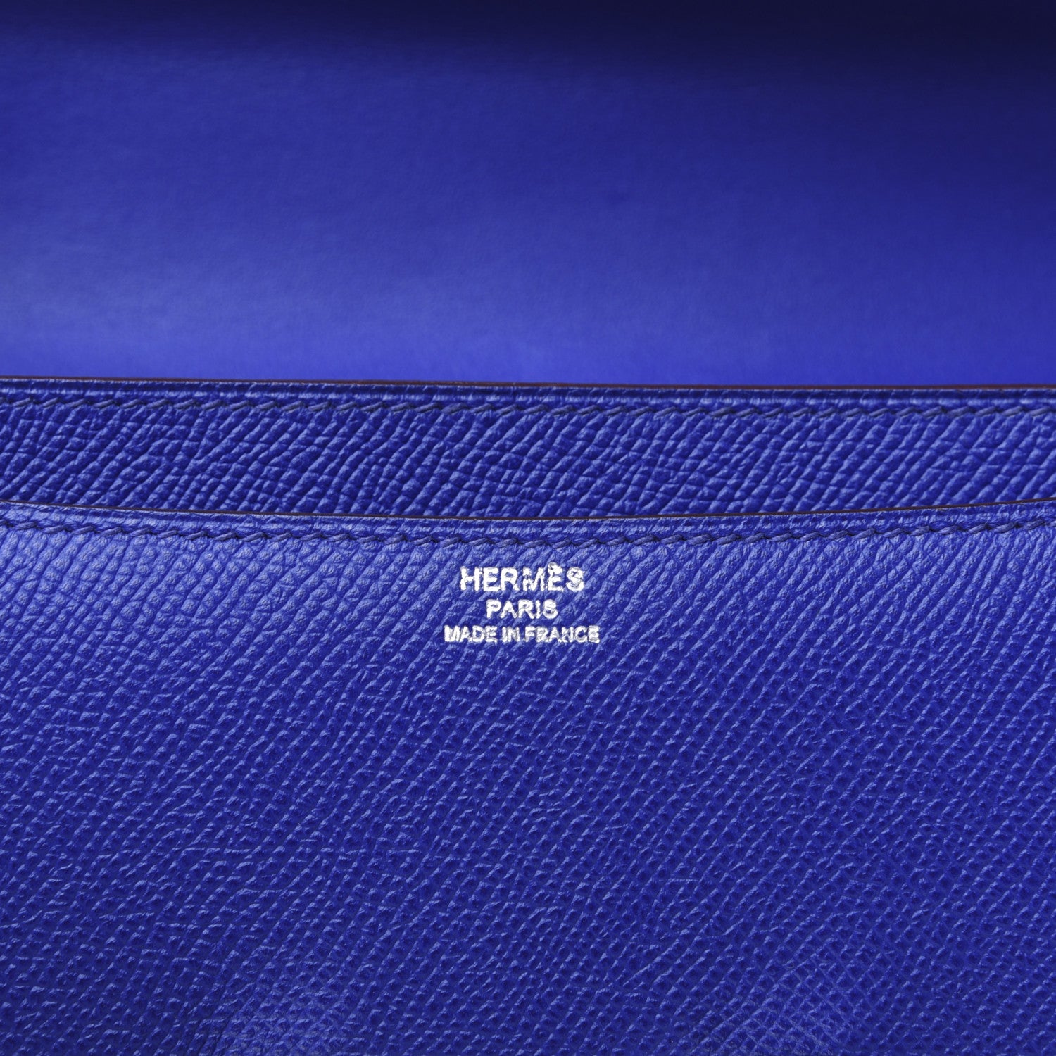 Hermes Epsom Constance Elan 25 Bleu Electrique 8 of 15