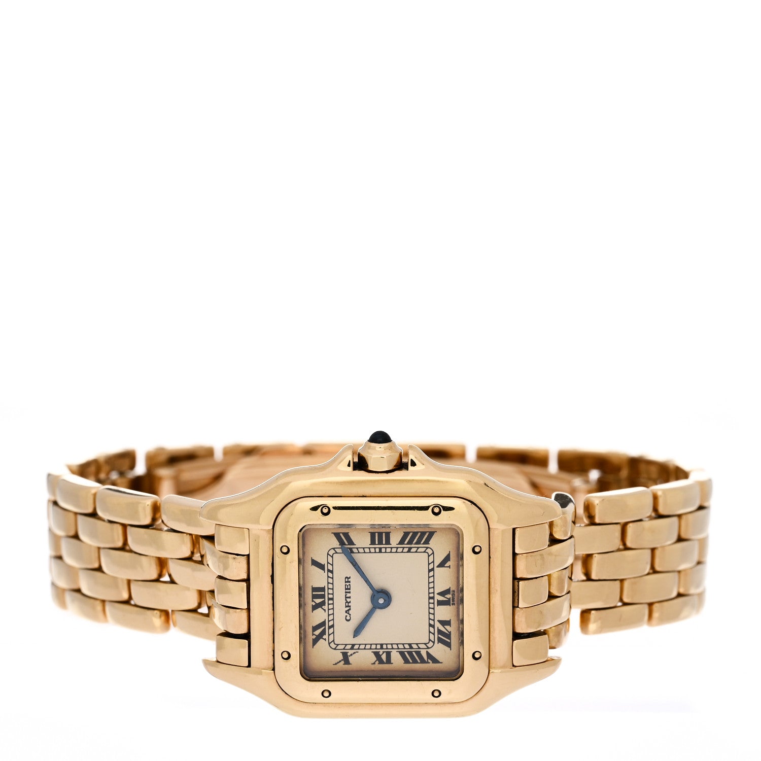 Cartier 18K Yellow Gold 22mm Panthere Quartz Watch 2 of 4