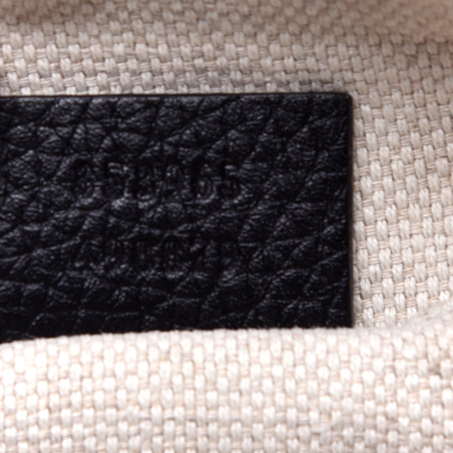 Gucci Pebbled Calfskin Mini Soho Chain Bag Black 9 of 10