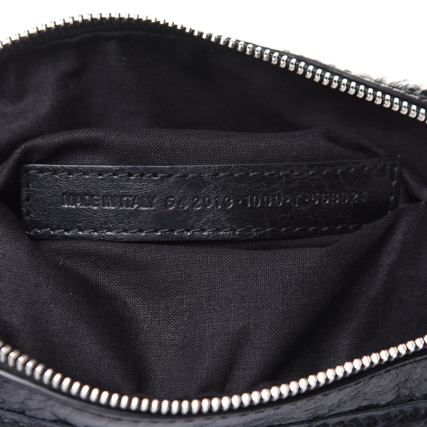 Lambskin Classic Hardware Neo Lift Hip Bag Black